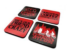 Pyramid International CSP0025 Stranger Things - Posavasos de corcho (4 unidades)