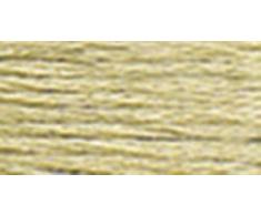 DMC 117Â âÂ 613Â Seis Hilos de algodÃ³n Bordado Hilo Dental, Muy Ligero, Color marrÃ³n, 8.7-Yard