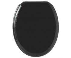 Gelco Design 707265 - Asiento de inodoro, color negro