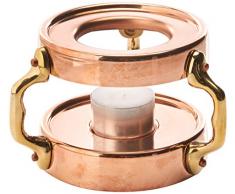 Mauviel Mminis - Calentador de vela para cazo pequeño, color bronce