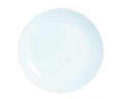 Dajar Plato Hondo Diwali, Vidrio, Blanco, 20Â cm cm