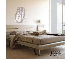 L:A:S Laser Art Style Cuadro Cabecero Ãngel Moderno para Dormitorio SI-229L