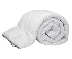 Pikolin Home - Edredón/Relleno nórdico natural de plumón de oca 96%, funda 100% algodón de percal, 220gr/m², 150x220cm-Cama 80/90 (Todas las medidas)