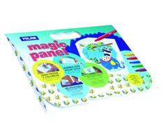 Milan 0699305 - Set con 5 rotuladores superlavables y 6 hojas para colorear