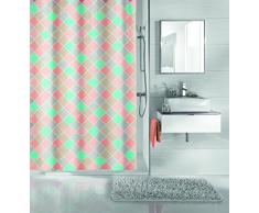 Kleine Wolke TextilgesellschaftÂ âÂ Cortina de Ducha, Fibra sintÃ©tica, Multicolor, 200Â x 180Â cm