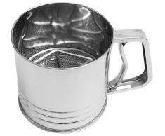 FM PROFESSIONAL 21667 - Tamizador para harina (Acero Inoxidable, diÃ¡metro: 12 cm)