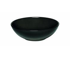 Emile Henry EH962116 - Bol para ensalada (diÃ¡metro 16 cm, 0,49 L), Color Negro (poivre)