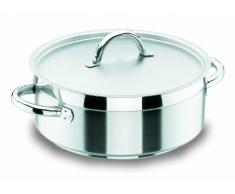 Lacor - 54028s - Cacerola Sin Tapa Chef Luxe 28 Cm Inox