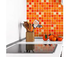 Pegatinas adhesivas de azulejos | Adhesivo de azulejos de cemento â Adhesivo de azulejos de cemento â Adhesivo para pared baño y cocina 15 x 15 cm â 9 créditos adhesivos