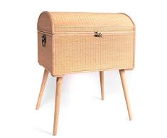 CIAL LAMA Baul de Madera 66 cm Marron