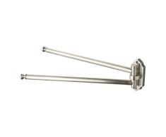 Haceka Vintage Toallero Orientable, Metal, Gris, 37.5x10x10 cm
