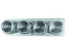 IBILI 665700 - Set 4 Especieros Magneticos INOX 6X4 Cm