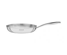 Tramontina Grano 62155300 - SartÃ©n de acero inoxidable para inducciÃ³n, elÃ©ctrica, gas y vitrocerÃ¡mica, utensilios de cocina, 30 cm, 3,4 litros, 62155300