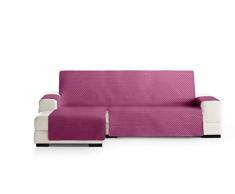 Eysa Oslo Funda, Poliéster, C/2 Fucsia-Gris, Chaise Longue Extra 290cm. Válido para sofá Desde 300 a 350cm