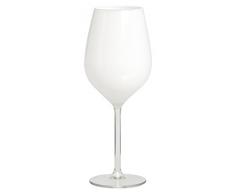 Excelsa Scratch Copa Color Wine cl 50, Vidrio, Blanco, 7Â x 7Â x 23Â cm