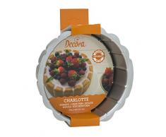 Decora 0070020 Molde Antiadherente Charlotte à 20 X 7 H CM