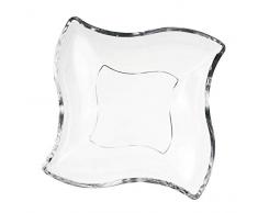 Villeroy & Boch NewWave Plato, 16,9x16,9 cm, Vidrio de Cristal, Transparente