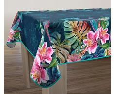 Le linge de Jules Mantel Antimanchas Jungle - Rectángulo 150 x 300 cm