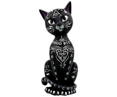 Nemesis Now Mystic Kitty - Figura Decorativa (26 cm), Talla Ãºnica, Color Negro