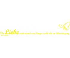 INDIGOS Adhesivo para Pared, Vinilo, Amarillo, 120 x 24 cm