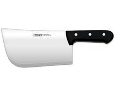 Arcos Serie Universal - Hachuela Cuchillo Carnicero - Hoja de Acero Inoxidable NITRUM 220 mm - Mango de Polioximetileno (POM) Color Negro