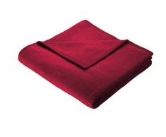 Bocasa 64210461008 Cotton Pure - Manta (150 x 200 cm, 100% algodón), Color Rojo