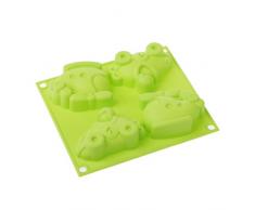 HSF05 Molde de Silicona pequeÃ±os Coches, Color Verde