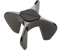 Le Creuset Wine Accessories SW100 - Sacacorchos metálico en forma de estrella, color nÃquel negro