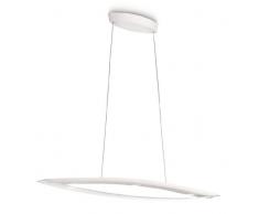 Philips InStyle Ponte - Lámpara colgante, LED, 50/60 Hz, luz blanca cálida, aluminio, 18,8 x 98,4 x 10,4 cm, color blanco