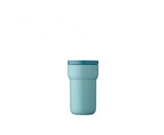 Mepal - Taza de viaje Ellipse - Taza de café y té para llevar - Taza térmica hermética y a prueba de fugas - Mantiene tu bebida caliente hasta 30 minutos - 275 ml - Nordic Green