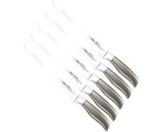 San Ignacio colección HoReCa-Set de 5 Unidades Cuchillos jamonero 16 cm Acero Inoxidable Jávea, Alto Carbono, Multicolor