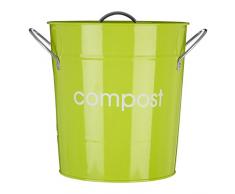 Premier Housewares Papelera para Compost, Verde Lima, Centimeters