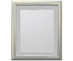 Frames by Post Marco de Fotos, plástico, Plateado, 30 x 24 Inch Image Size A2