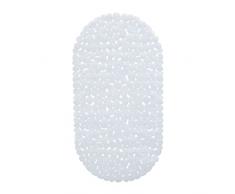 Relaxdays Alfombrilla Bañera, Apariencia de Piedras, Antideslizante, con ventosas, Lavable, 36 x 68 cm, 1 Ud, Blanco, PVC, 10029453_49