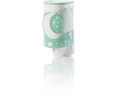 Dalber Luna Luz de Noche led con diseño Estrellas, Verde