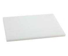 Metaltex Tabla de Cocina, Polietileno, 38x28x1.5cm, Blanco