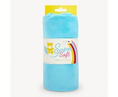 kullaloo Super Soft Shorty SB de Pack de Peluche plÃ¡stico, Minky, Turquesa, 8.5Â x 8Â x 21Â cm