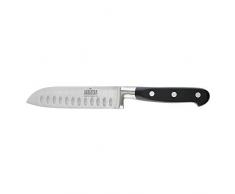 RICHARDSON SHEFFIELD V Sabatier Cuchillo Santoku de Acero Inoxidable de Grado mÃ¡s Fino, Negro, 12,5 cm