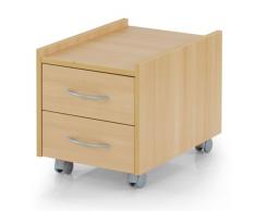 Kettler 06763-211 - Cajonera con ruedas, haya, color madera