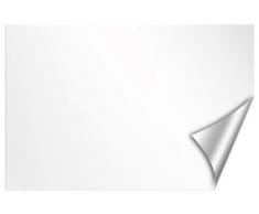Wallpops Fine DÃ©cor Pizarra de Notas Adhesivas (91,44 x 61 cm), Color Blanco