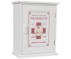 Clayre & Eef 6H0372 Livitat - Armario de Madera para Farmacia
