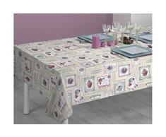 SABANALIA - Mantel de Tela Antimanchas Cupcakes (Disponible en Varias Medidas) - 140 x 300