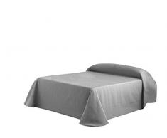 Eysa Colcha, AlgodÃ³n/poliÃ©ster, Plateado, 235 cm