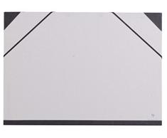 Clairefontaine Gris Art Carpeta con elástico, Gris, 37 x 52 cm