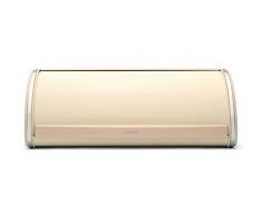 Brabantia 380327 - Panera con Tapa Deslizante, tamaño Normal, Color Beige