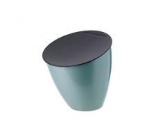 Rosti Mepal Calypso, Mini Papelera Banco de Cocina, color Verde (Nordic green), 2.2 l