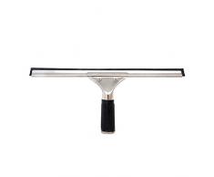 MSV Rasqueta limpiacristales Profesional, Acero Inoxidable, Cromado, 25x15x6 cm