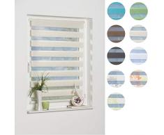 Khome Madrid â Estor Doble, sin Agujeros, Color Beige, Beige, 60 x 150 cm