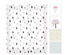 Blindecor Estor enrollable digital translúcido infantil, Drops, 130x180 cm ( ancho x alto)