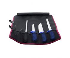 Flores CortÃ©s Seet jamoneros Set Profesional Cuchillos, Negro
